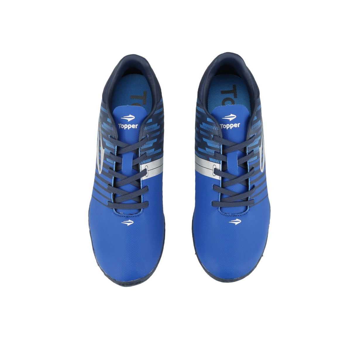 Zapato de fútbol Kaiser TF Azul Coat/Azul Lite/Plata Topper